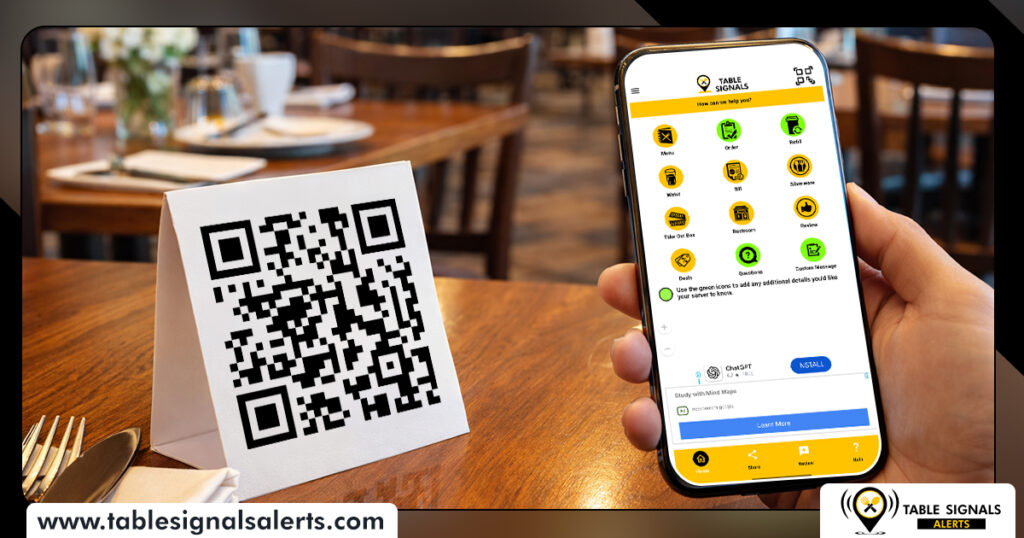 Restaurant Service Management Using QR Code Technology